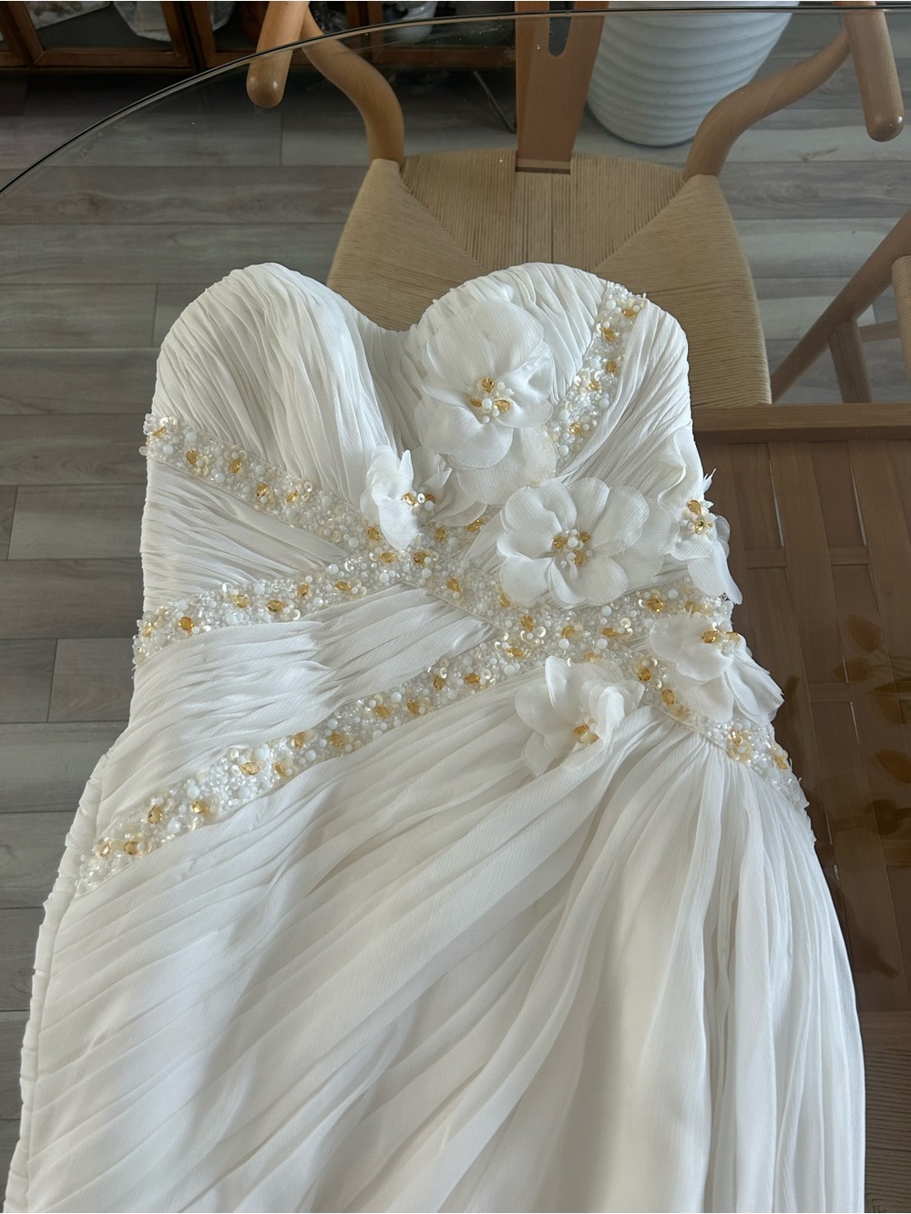 Pronovias Barcelona Bridal/Wedding Beaded Dress